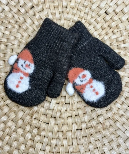 دستکش بچگانه بافتی کپی