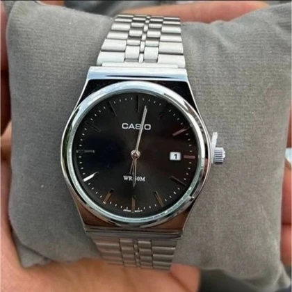 ساعت مچی کاسیو CASIO وینتیج بند استیل رنگ ثابت