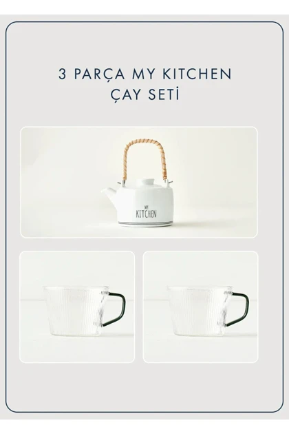 سرویس چای Bella Maison مدل My Kitchen - سفید