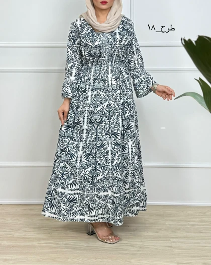 پیراهن ساحلی بلند نارسیس کد محصول 398
