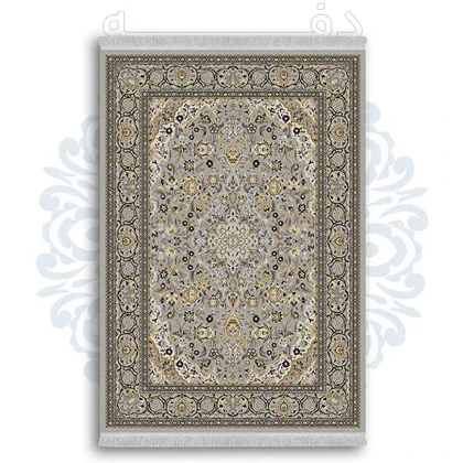 فرشینه از جنس پارچه هازان مخمل ترک طرح سنتی و مدرن برند دفه کد DDSS111