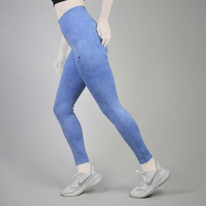 لگ سیملس سنگشور ورزشی زنانه جیم شارک مدل 4H0288 آبی روشن