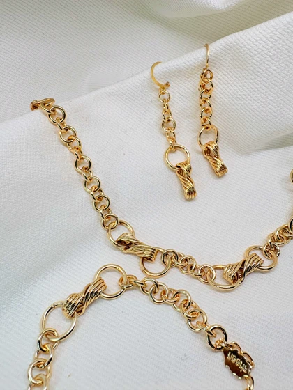 سرویس کامل برند شین مدل «پیوند زرین» | طرح گره عشق با گارانتی 1 ساله