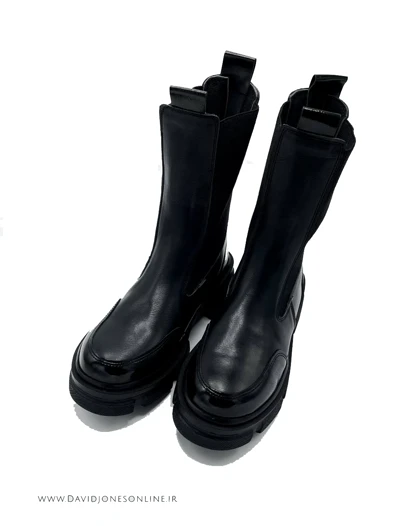 نیم بوت زنانه استرادیواریوس مدل Stradivarius Flat Ankle Boots - BTC05