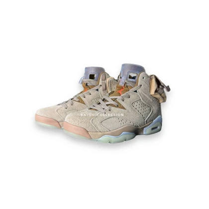 کتانی نایک ایر جردن 6 رترو تراویس اسکات کیفیت اورجینال Nike Air Jordan 6 Retro Travis Scott