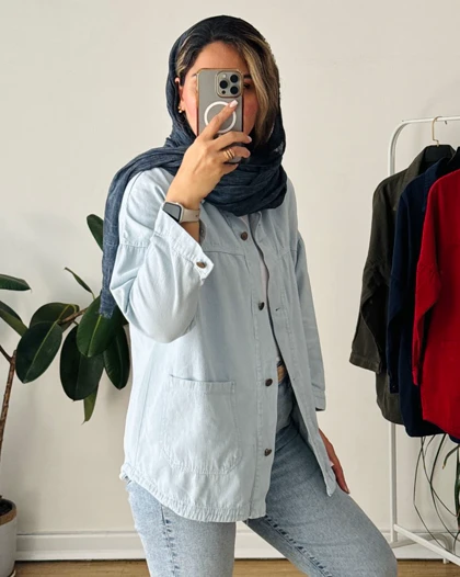 مانو کتان پنبه پایین جیب