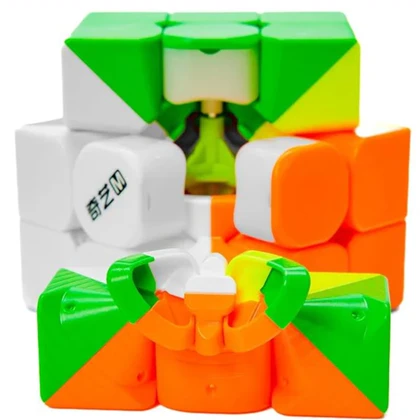 مکعب روبیک 3×3 کای وای QiYi مدل Warrior M UV مغناطیسی
