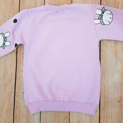 بلوز شلوار کتان دخترانه مدل خرگوش