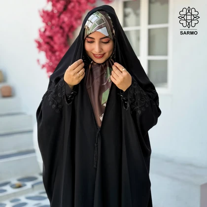 چادر آویز عباسی کرپ ندای کره اصل