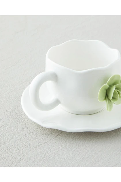 فنجان قهوه 2 نفره English Home مدل Rosea New Bone China