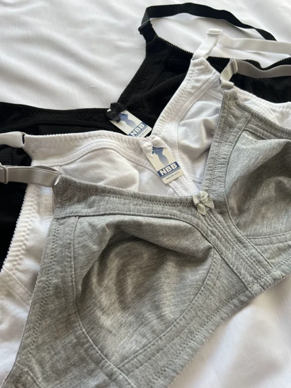 سوتین نخی بدون فنر و ابر NBB کد: 351