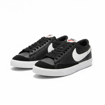 کفش کتانی نایک بلیزر ساق کوتاه مشکی کد 294884