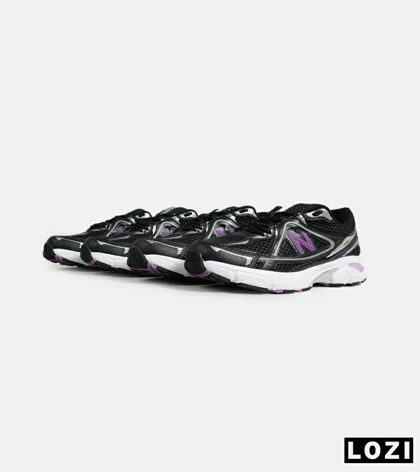 کفش کتانی مردانه و زنانه مشکی بنفش NEW BALANCE 1064 V.2 مدل 6364