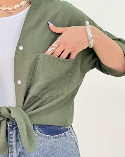 شومیزتک جیب سودا(37)کد:5553