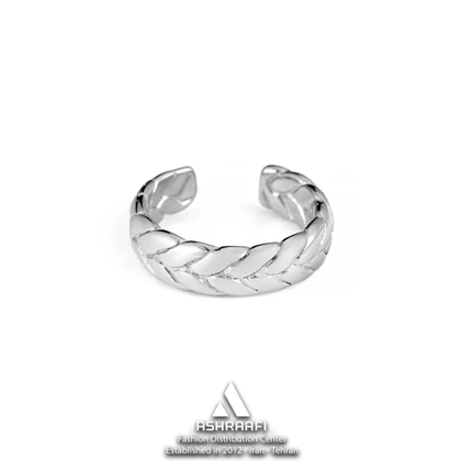 انگشتر طرح برگ Leaf Ring S1