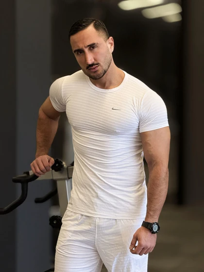 ست تیشرت و شلوارک نایک (Nike) پارچه فلامنت تنفسی (درای فیت)