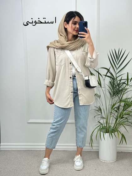 مانتو کتان شادی