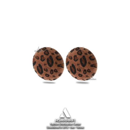 گوشواره زنانه طرح پلنگ Leopard Earrings BR2