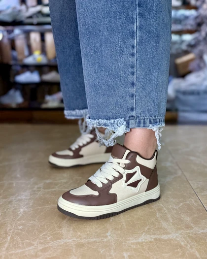 کتانی ساق‌دار زنانه مدل ماناد (برند نونا)