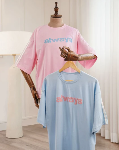 تیشرت باکسی always کد 29226