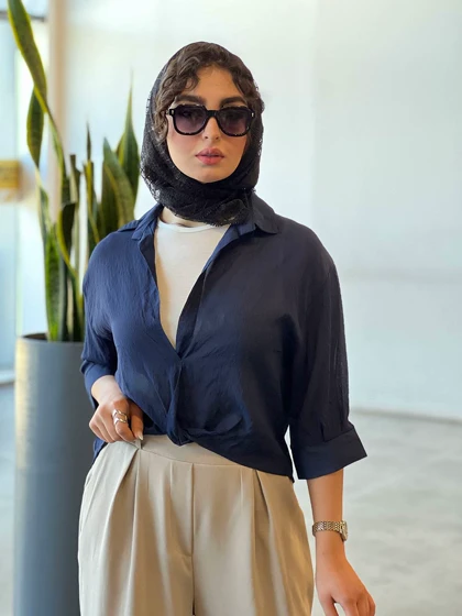 شومیز هیبا دو تیکه