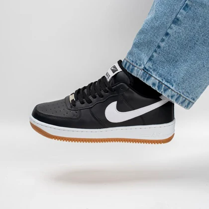 کفش کتانی اسپرت مردانه و زنانه رنگ مشکی مدل نایک NIKE AIR FORCE
