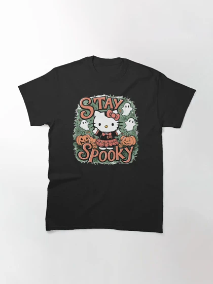 تیشرت Kitty طرح Stay Spooky کد 261766