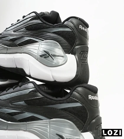 کفش کتانی مشکی طوسی سفید مردانه reebok CROSS FIT