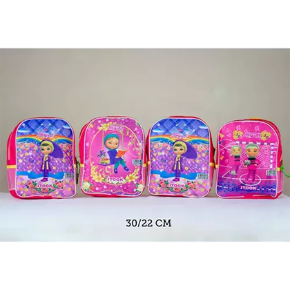 کوله مدرسه طرح دار (مهدکودکی)