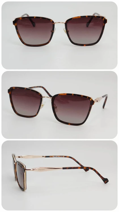 عینک آفتابی زنانه پرادا Prada RN TR7073 پلاریزه و ضد اشعه UV400 ایتالیایی Rianova