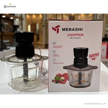 خردکن 3 لیتر مباشی مدل MEBASHI ME-CH4003