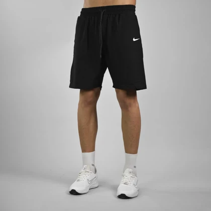 ست رکابی کلاهدار و شلوارک اسپرت نایک مدل HS-3G1057 مشکی