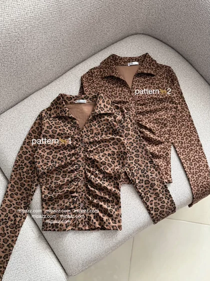 بلوز پلنگی جلو چین🐆