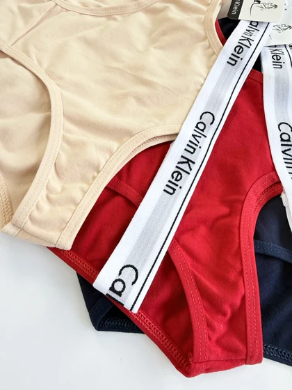 شورت اسلیپ زنانه نخ پنبه بغل باز کلوین کلاین Calvin Klein مرلین Marilyn