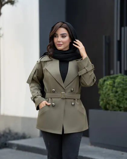بارانی مدل سارگن کد 1486