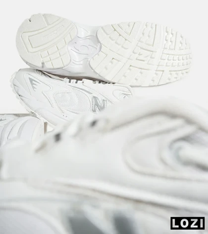 کفش کتانی مردانه و زنانه سفید NEW BALANCE 725