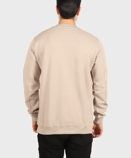 تیشرت آستین بلند مردانه یقه گرد 6046