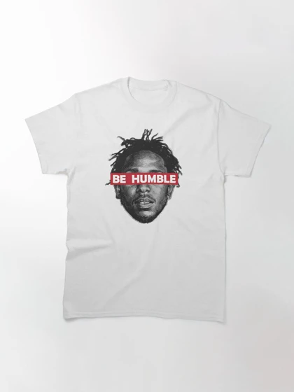 تیشرت kendrick lamar طرح Be Humble کد 205354
