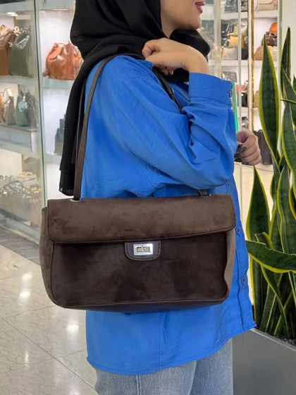 کیف جیر زنانه دستی و دوشی فیفی