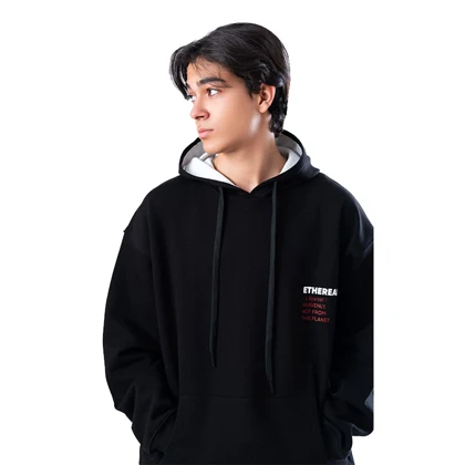 زیگ سویشرت و هودی black ethereal hoodie-9239