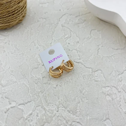 گوشواره حلقه‌ای شیک ژوپینگ، انتخاب خاص خانم‌های خوش سلیقه Xuping