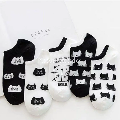 جوراب مچی گربه سیبیل دراز