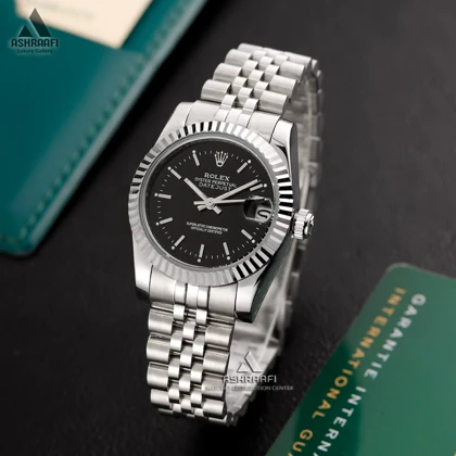 رولکس دیت جاست صفحه مشکی Rolex datejust SB2