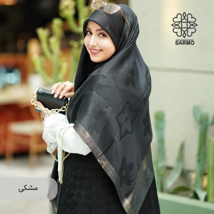 روسری نخ ابریشم رافاگل