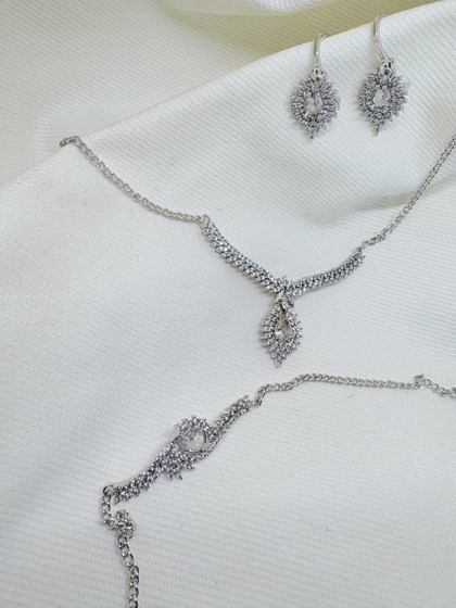 سرویس کامل برند شین مدل «اشک الماس» | نسخه سیلور (رادیوم) با گارانتی 1 ساله