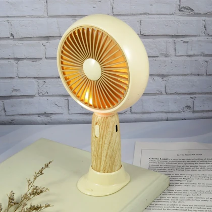 پنکه همراه مدل دستی و رومیزی کد GLnd00013 ظرفیت 500 میلی آمپر ساعت