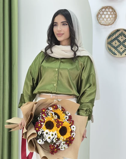 شومیز ساتن آتوسا(73)کد:4654