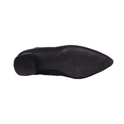 بوت زنانه مدل شوکا مشکی_کد 2130