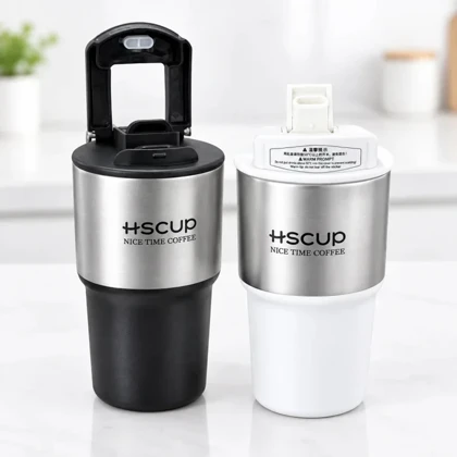 تراول ماگ دو حالته 550 میلی لیتری HSCUP