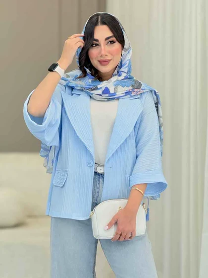 مانتو کتی تک دکمه بهناز